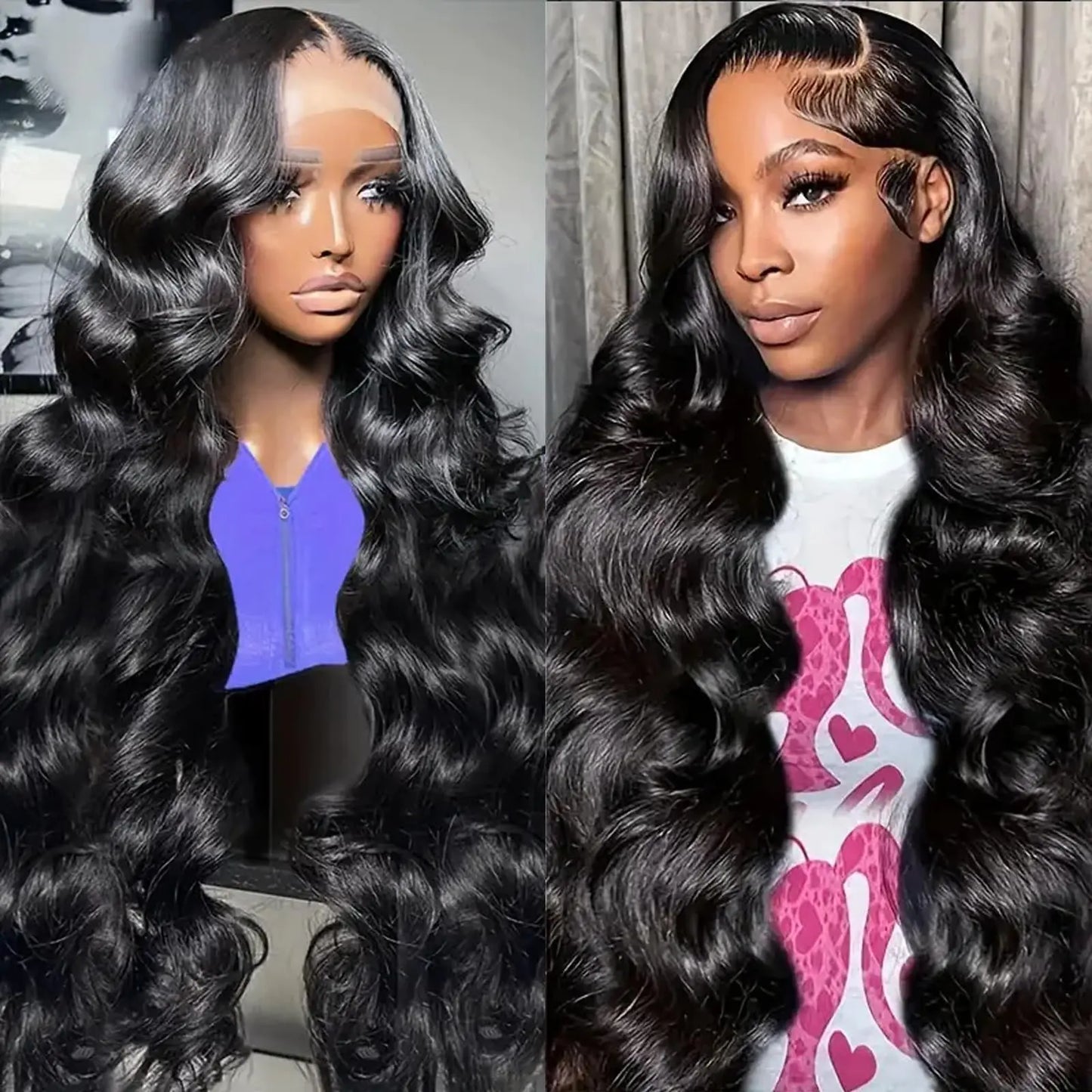 250 Density HD Lace Front Wigs Human Hair Pre Plucked 13x6 Lace Front Wigs Human Hair Wigs for Women Body Wave Wig 13x6 HD Lace Front Wigs Human Hair 22inch Body Wave Lace Front Wigs Human Hair